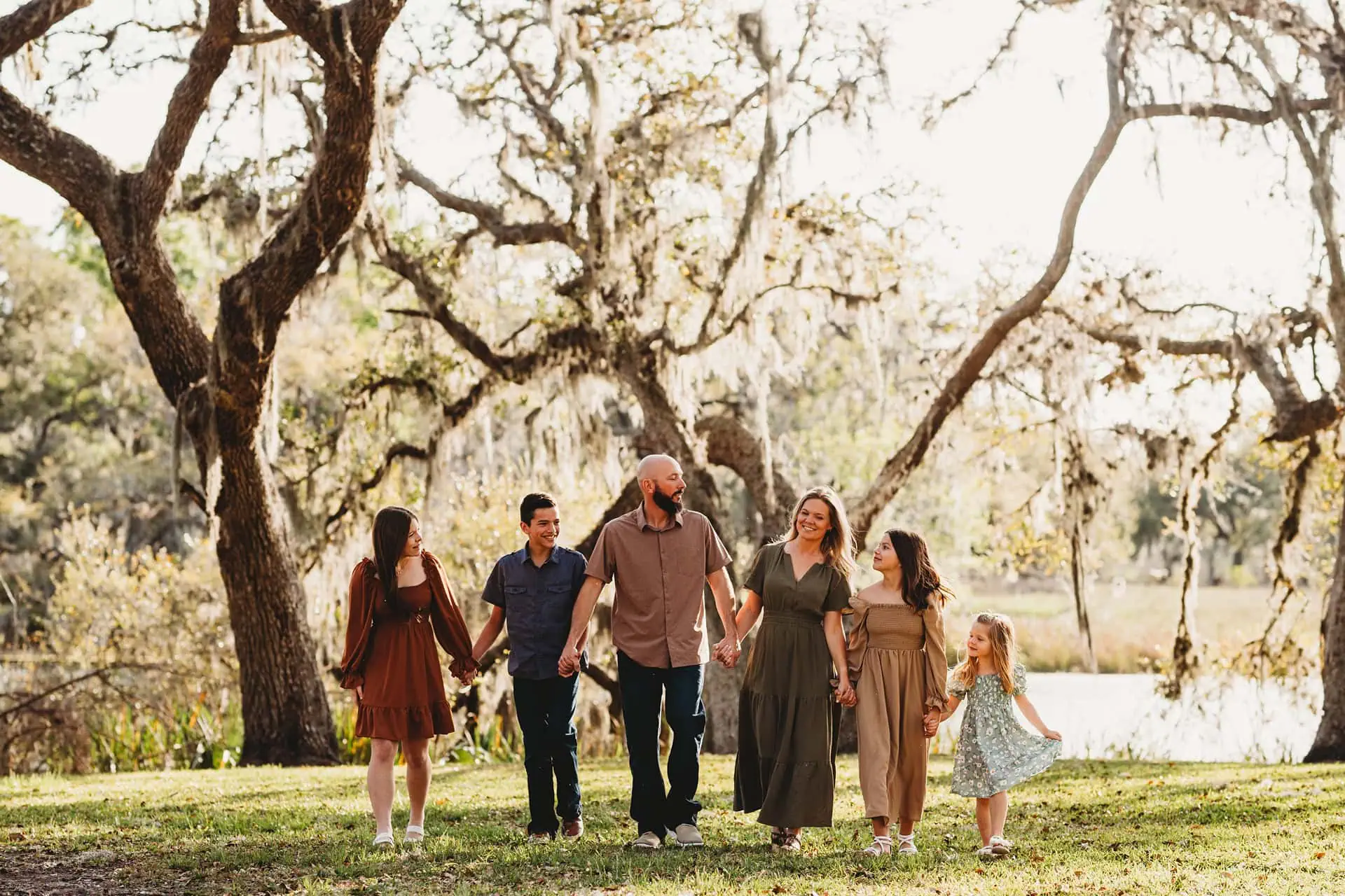 Goldenhouroaktrees - Jennifer Duke Photography Golden Hour under the Oak Trees,Family Photo Session