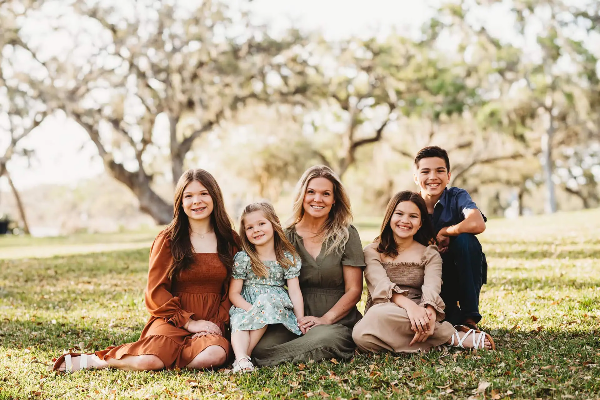 Goldenhouroaktrees - Jennifer Duke Photography Golden Hour under the Oak Trees,Family Photo Session