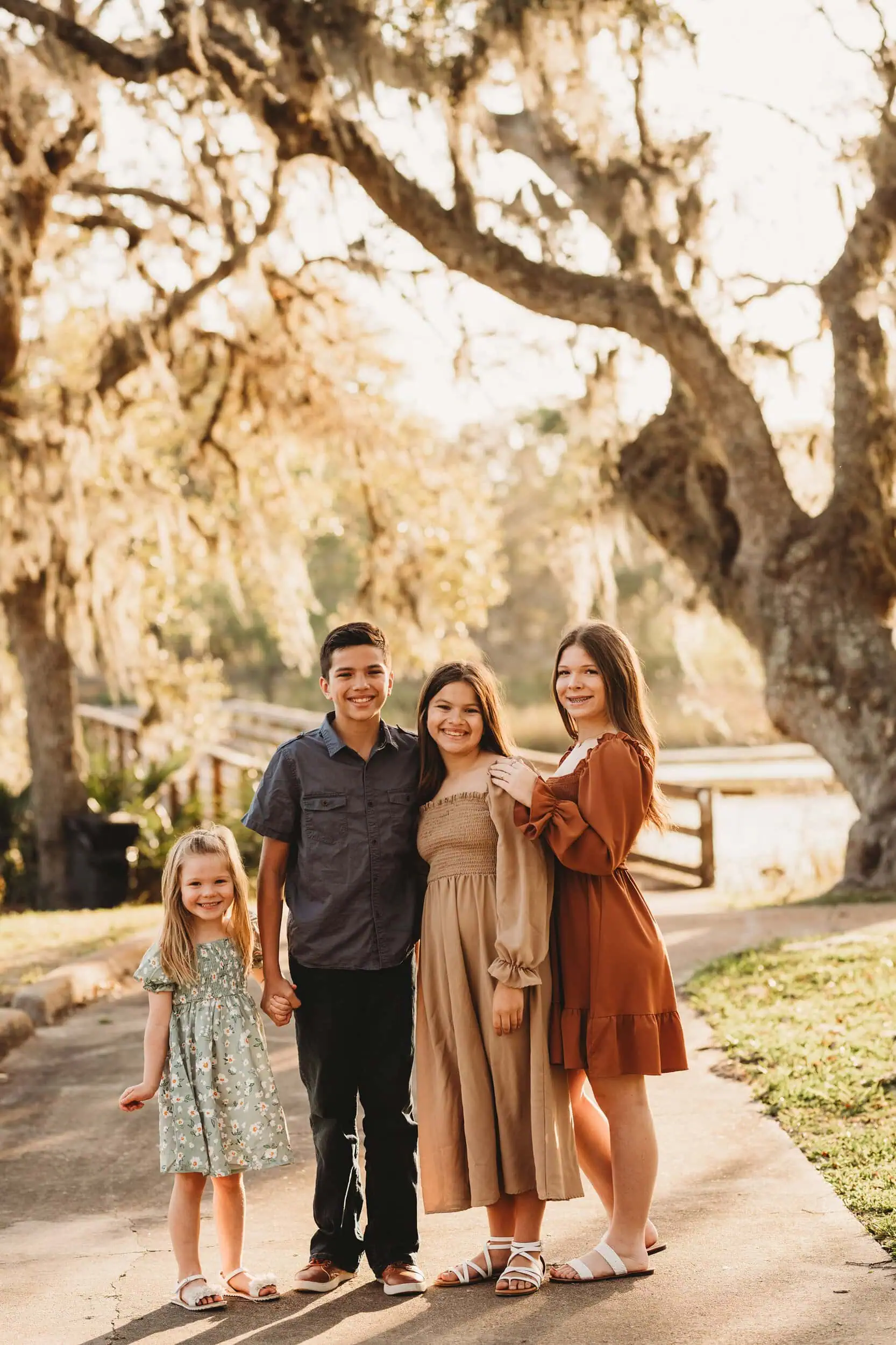Goldenhouroaktrees - Jennifer Duke Photography Golden Hour under the Oak Trees,Family Photo Session